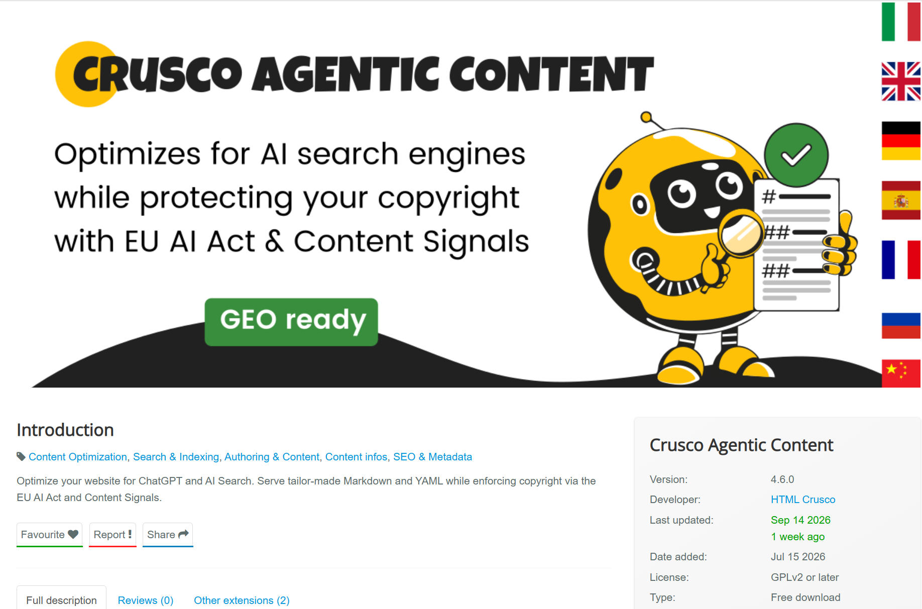 Locandina di Crusco Agentic Content